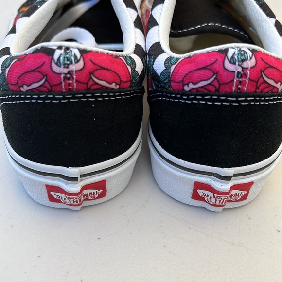 VANS | Old Skool Rose Animal Checkered Print Shoes - Picture 5 of 7